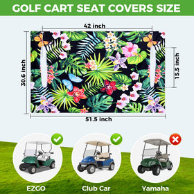 10L0L color options refresh your golf cart's interior with protection.