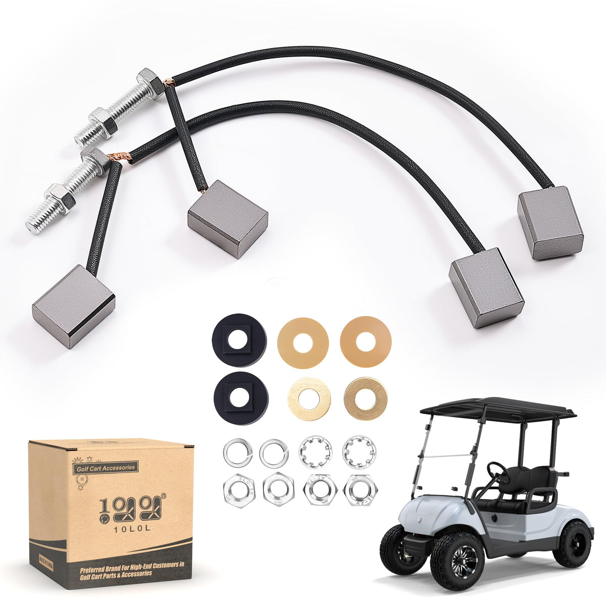 10L0L compact maintenance kit for convenient golf cart upkeep.