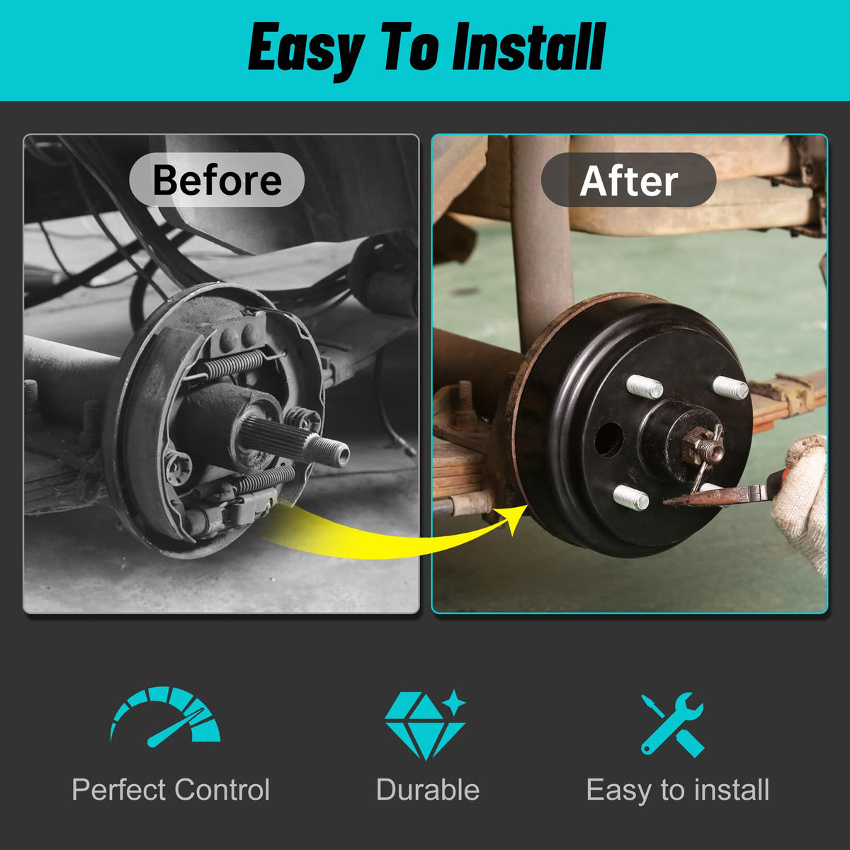 10L0L compatibility note for 0.8-inch centre hole hub ensures safe fit.
