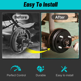 10L0L compatibility note for 0.8-inch centre hole hub ensures safe fit.