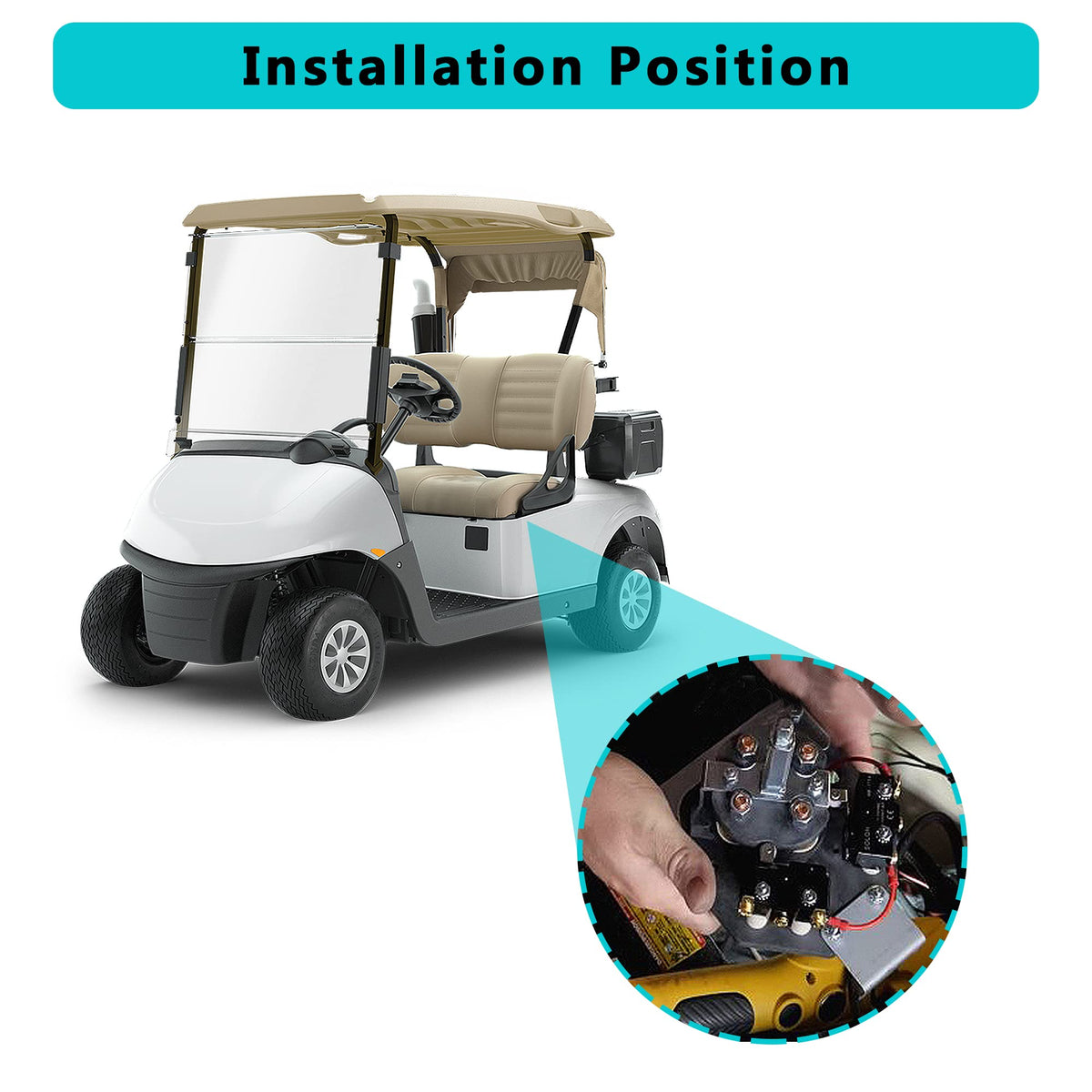 EZGO DCS 1996-2002 compatibility note on the 10L0L part