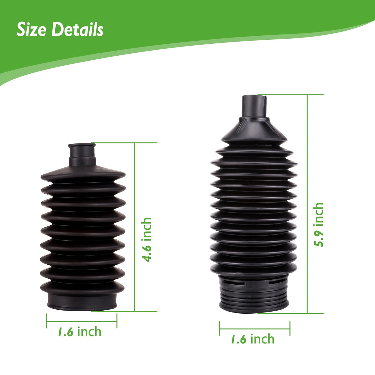 Helps seal the steering rack on Club Car DS for extended life