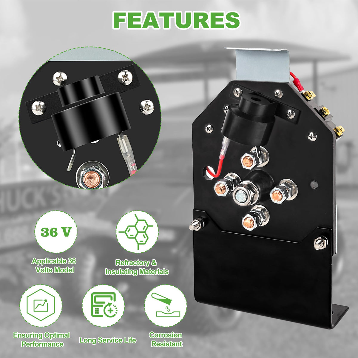 10L0L compatible EZGO TXT 1994-up image shows OEM replacement compatibility