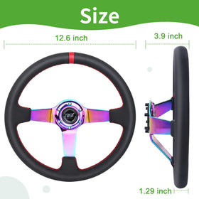 10L0L compatible EZGO Yamaha Club Car steering wheel