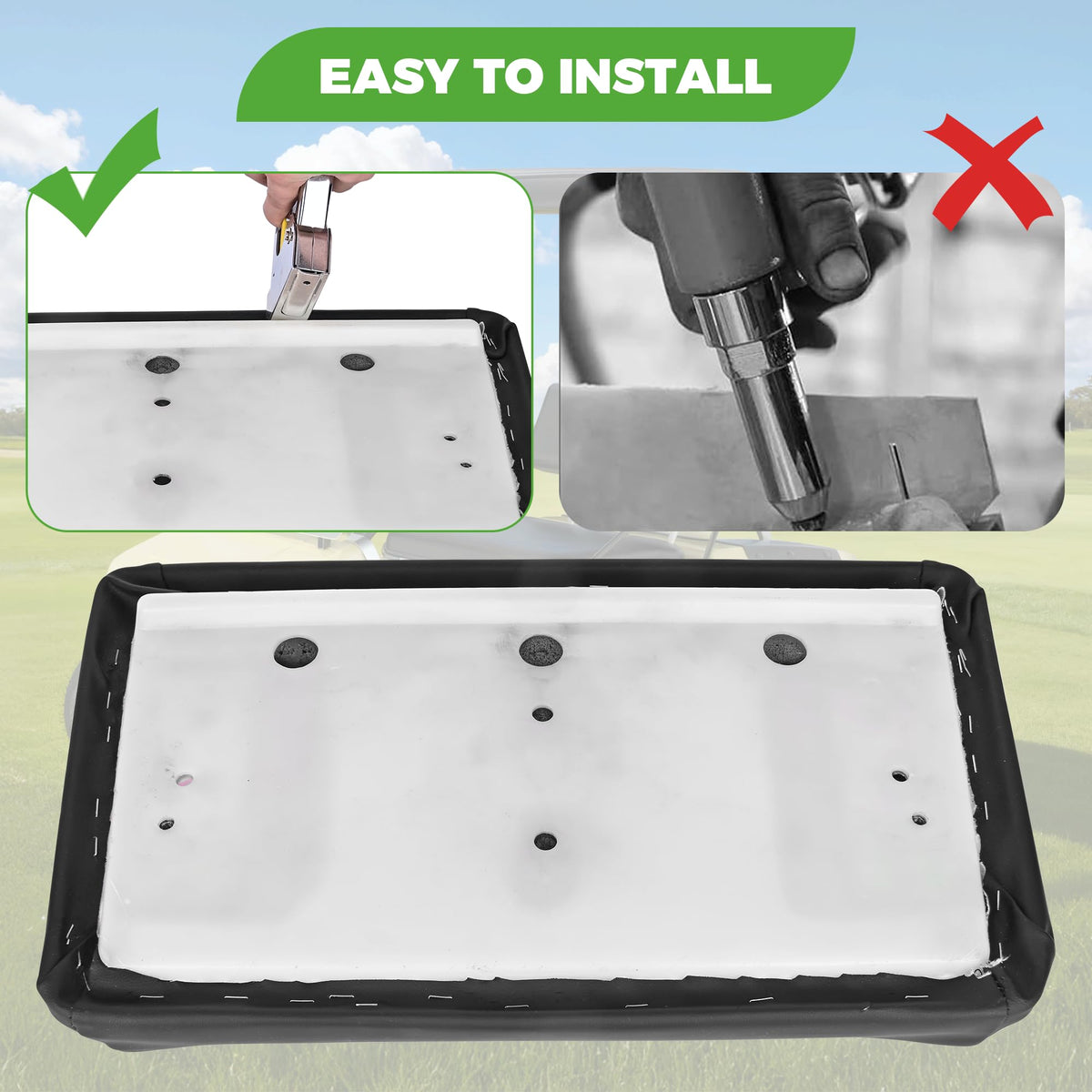 10L0L complete front seat set for full protection