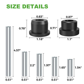 10L0L complete kit enables direct replacement on 2004-Up Club Car Precedent