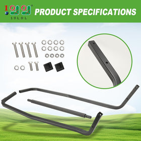 10L0L complete mounting hardware kit includes everything needed for a secure fit.