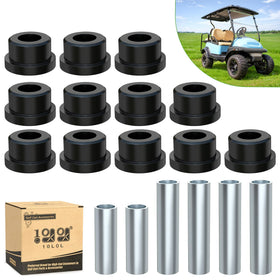 10L0L rear leaf springs and shackles kit for Club Car Precedent improves ride stability.