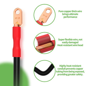 10L0L corrosion-resistant copper wiring close-up for longer life.