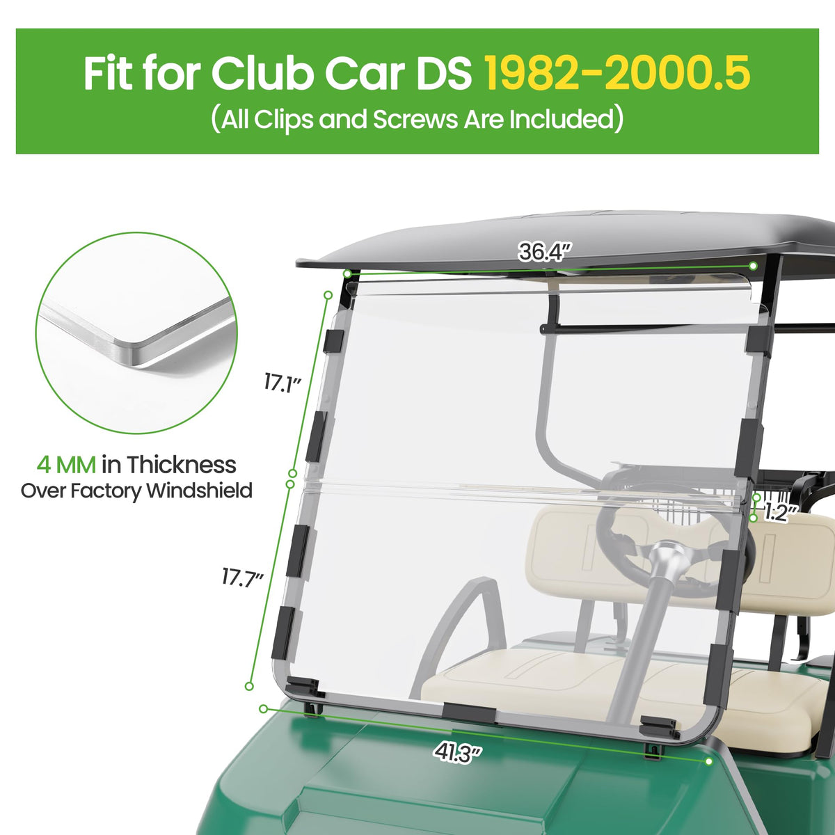10L0L crystal-clear driving view reduces glare on sunny days
