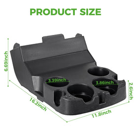10L0L EZGO RXV cup holder matte black aesthetic