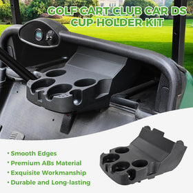 10L0L EZGO RXV cup holder side profile black finish