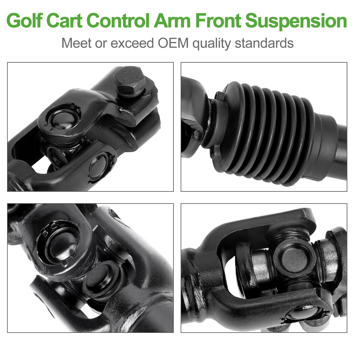10L0L Cushman steering shaft compatibility links shaft to box.