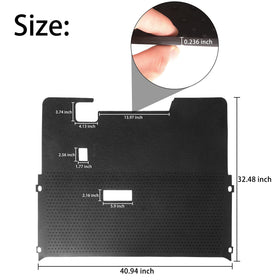 10L0L custom-fit EZGO TXT cutouts ensure precise installation.