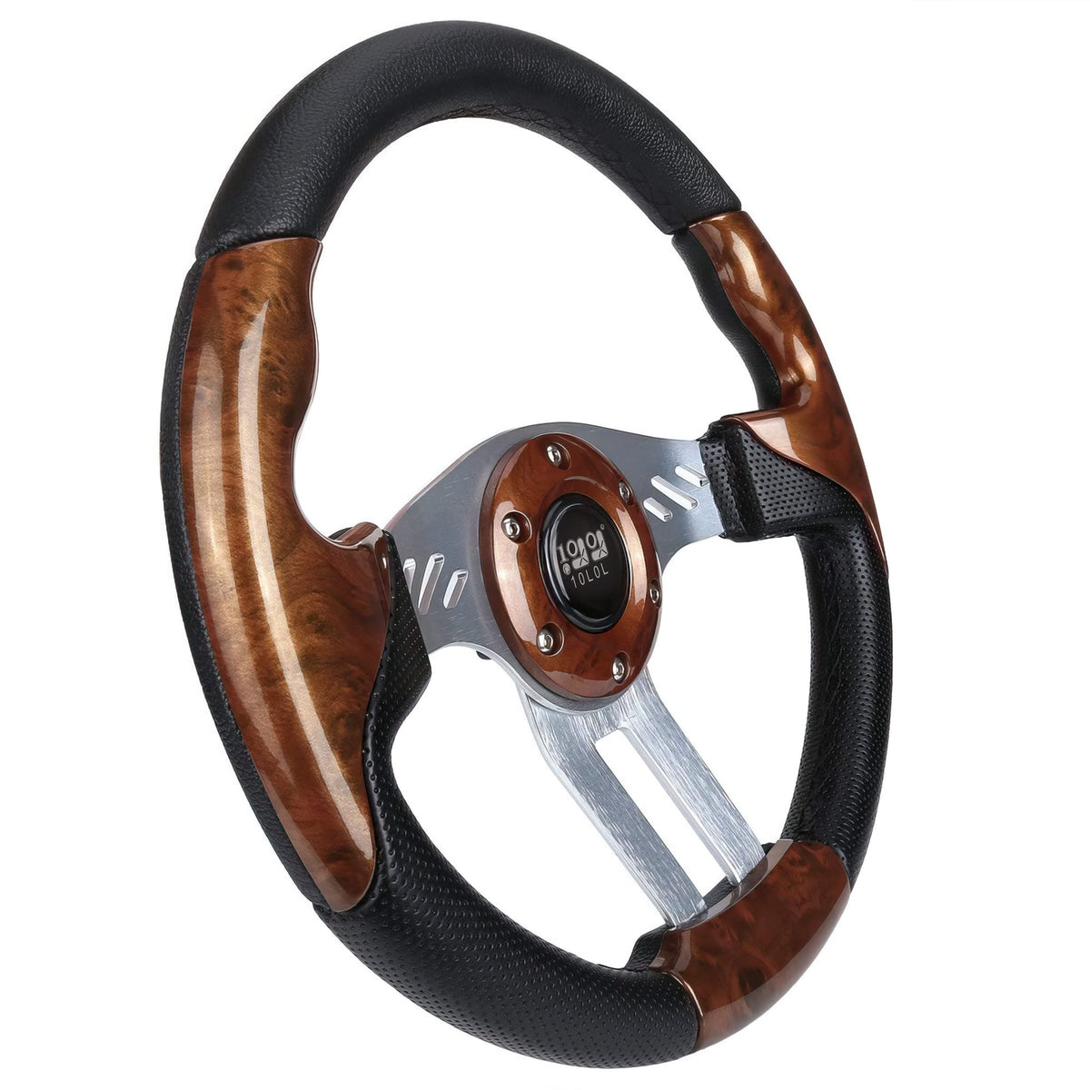 10L0L dark brown finish detail emphasizes premium look and comfortable grip.