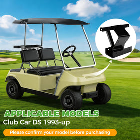 10L0L Delta Shock Gear Support in a gas Club Car DS, durable build