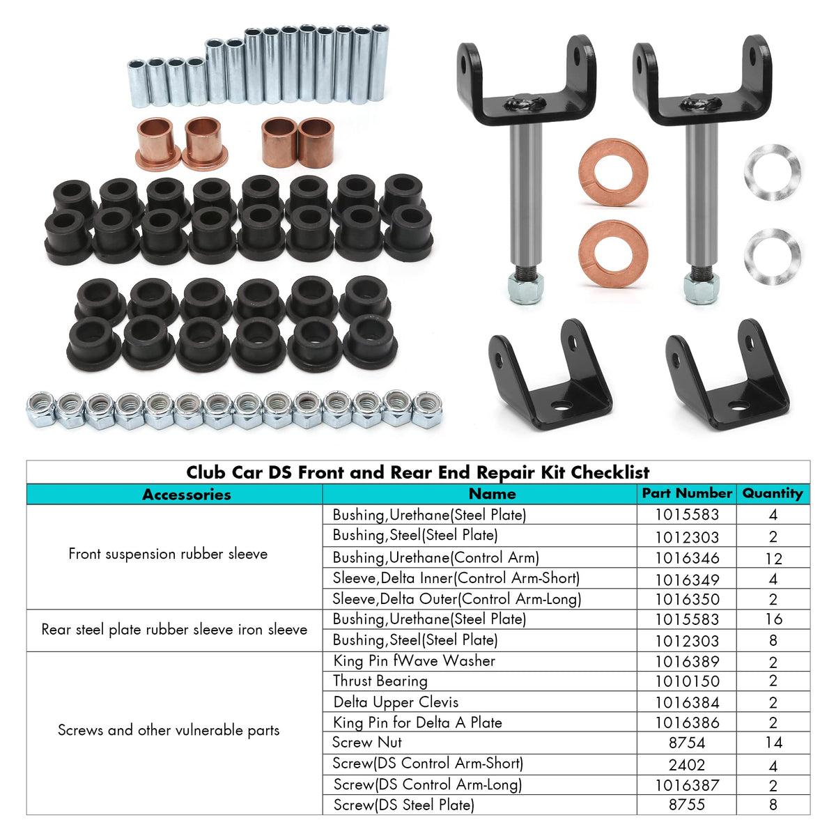 10L0L Delta upper clevis highlights robust connection for smooth articulation.