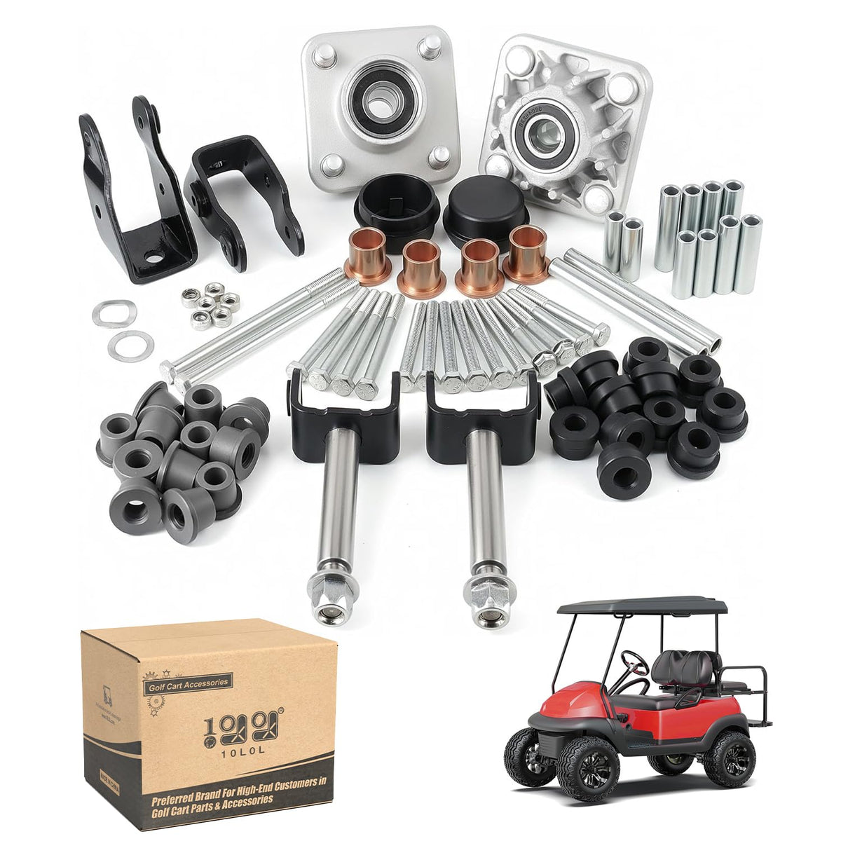 10L0L Deluxe front hub 102357701 for precise fit and smooth steering.