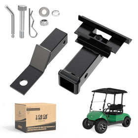 10L0L Deluxe hitch rear view for Yamaha Drive 2 shows towing possibility