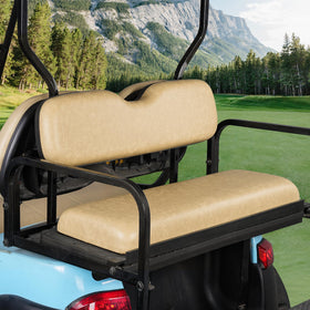 Installed 10L0L rear cushion on a golf cart enhances ride quality.