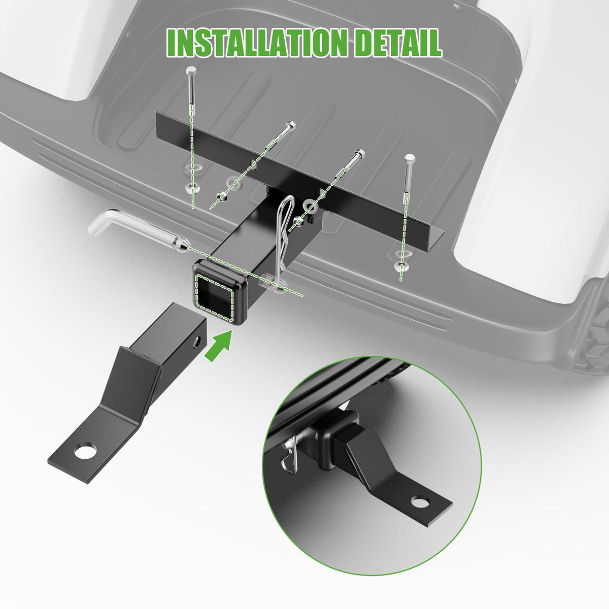 10l0l Yamaha G14 compatibility confirms reliable fit with rear-seat mounting