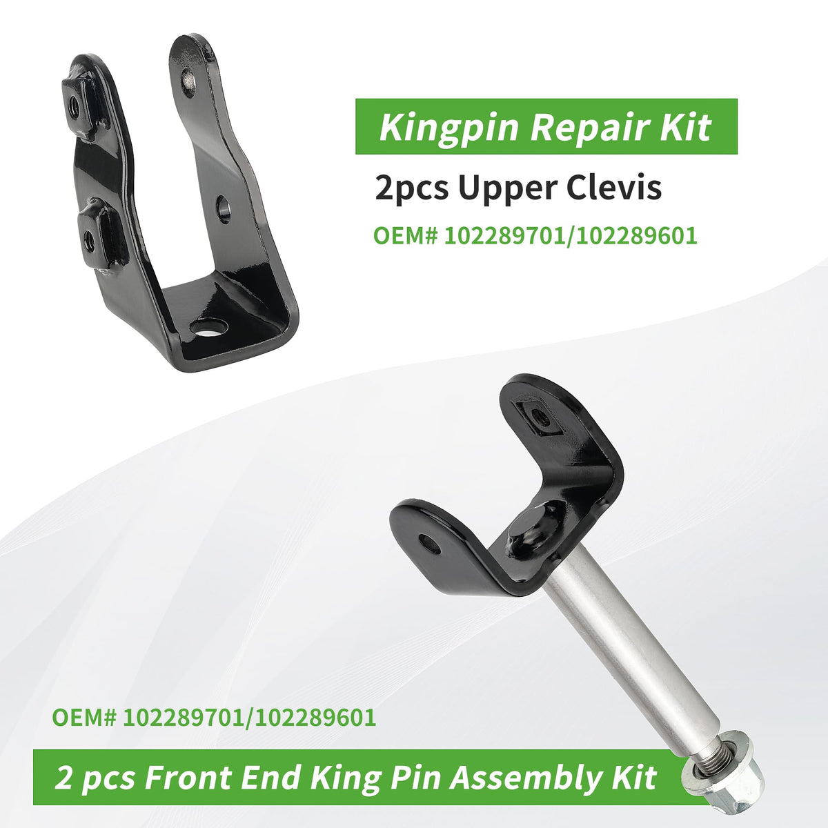 10L0L Deluxe hardware pack includes all fasteners for a complete swap.