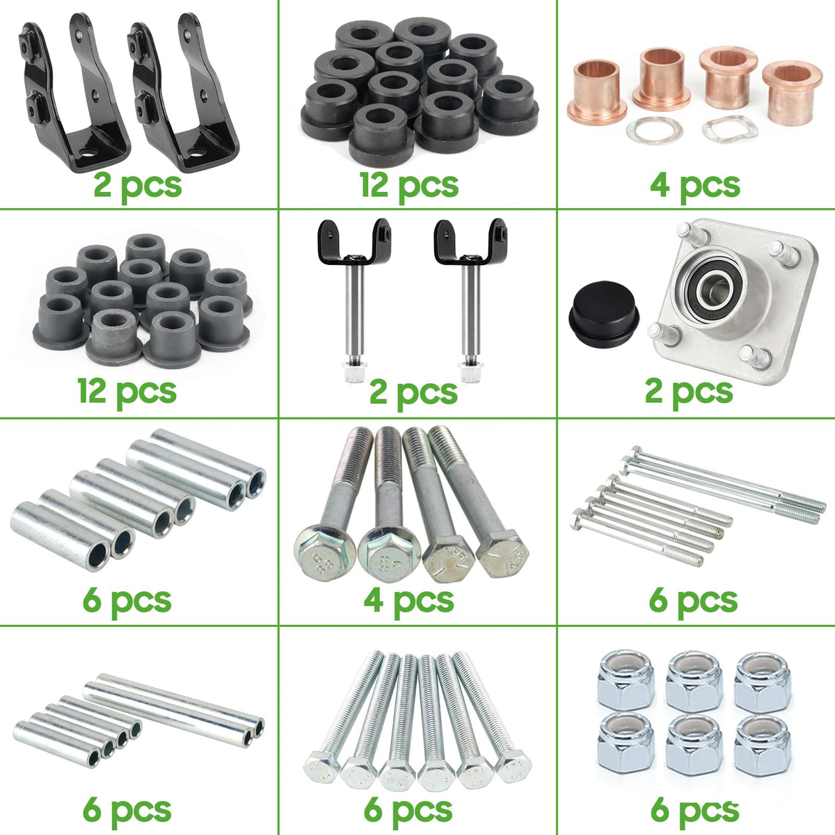 Tie rod ends from 10L0L kit support stable handling on varied terrain