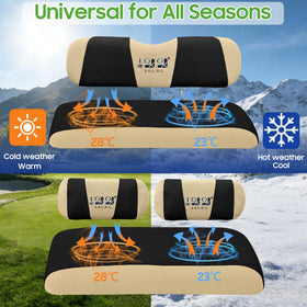 10L0L diamond-mesh warmth enhances seating comfort in cold days
