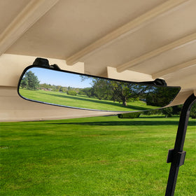 10L0L double-bracket mount for golf-cart mirror ensures stable alignment