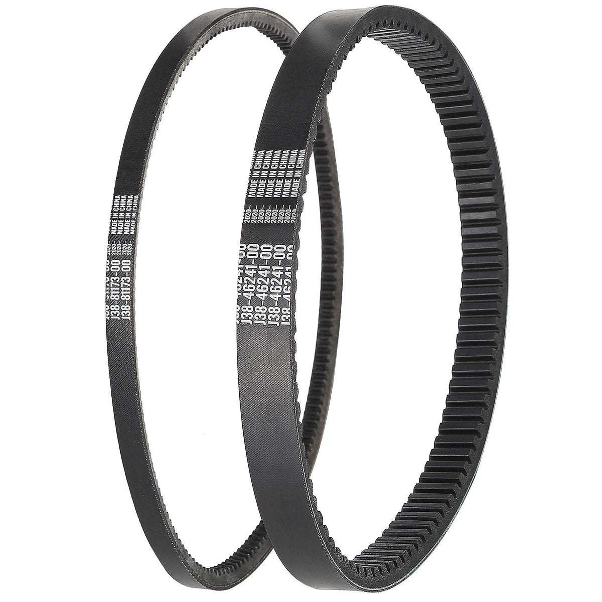 Closeup of 10L0L drive belt showing durable construction