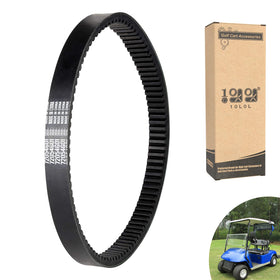 10L0L golf cart drive belt installed on EZGO TXT clutch for smoother operation