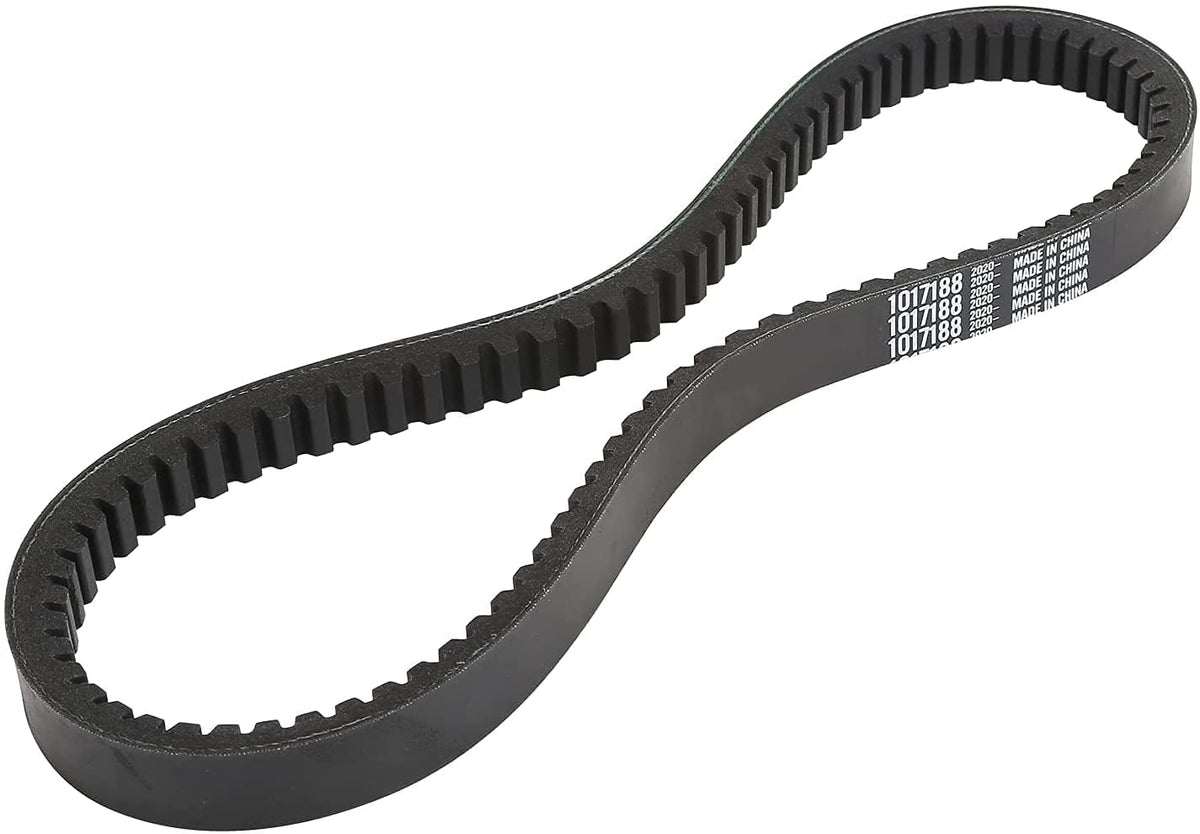10L0L belt installed on Club Car DS with reduced slipping potential