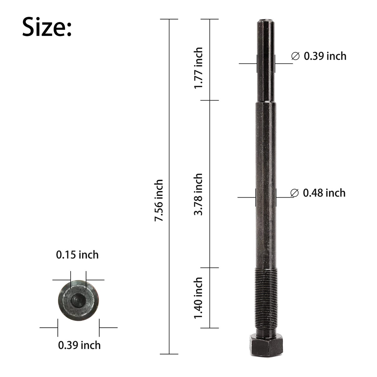 10L0L Drive Clutch Puller for Yamaha G14-G16, precise pull tool for cartridges