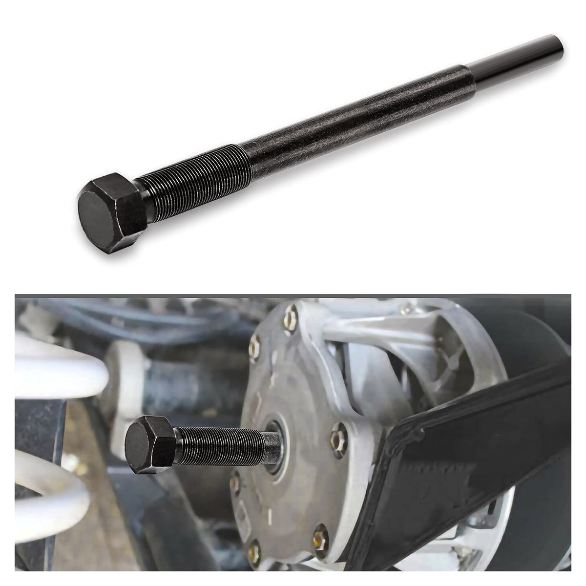 10L0L Drive Clutch Puller for Yamaha G9-G11, rust-resistant tool ready for maintenance