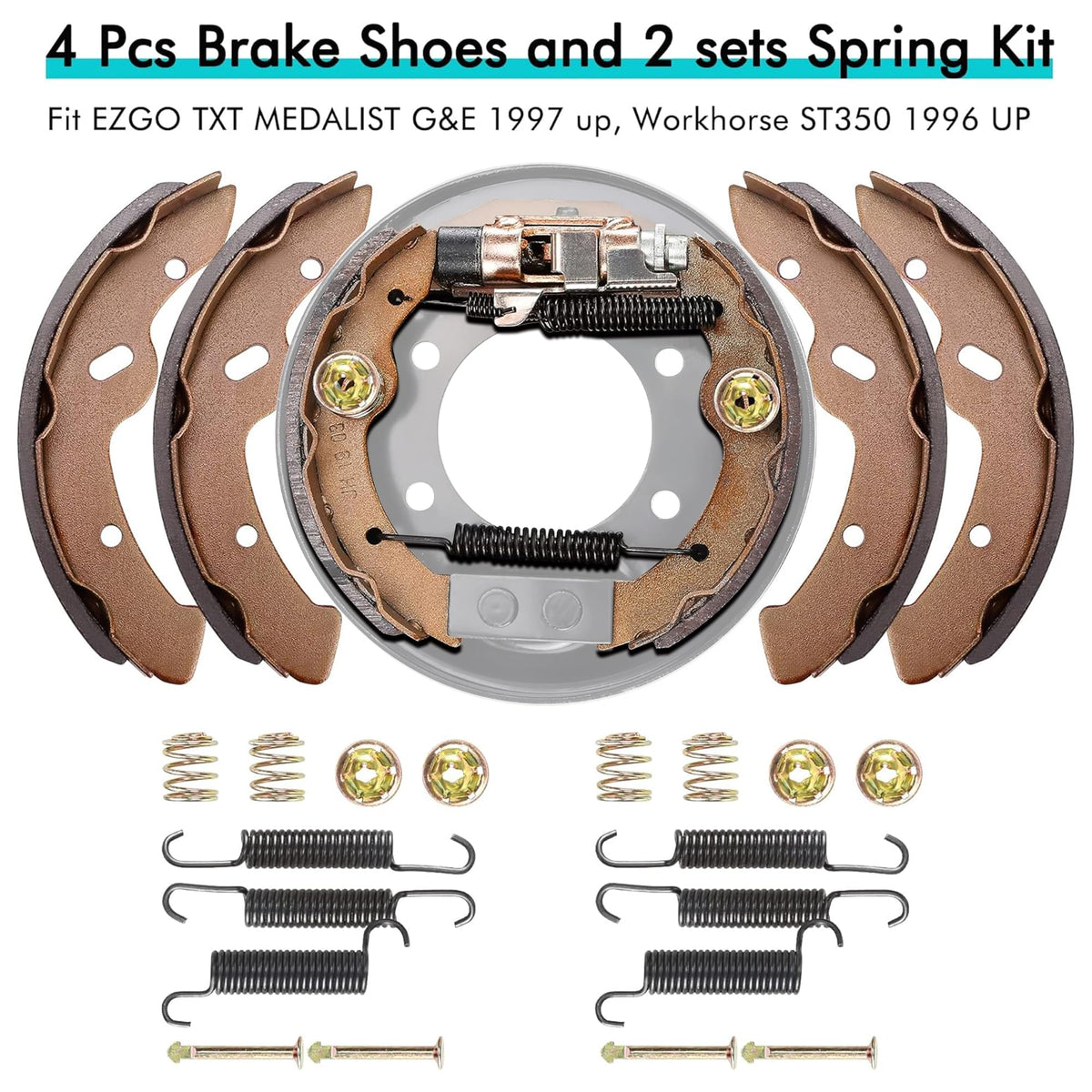 10L0L drum and spline view highlighting 24-tooth design for electric EZGO carts.