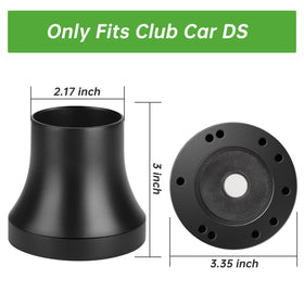10L0L DS compatibility for Club Car DS wheels, secure grip.