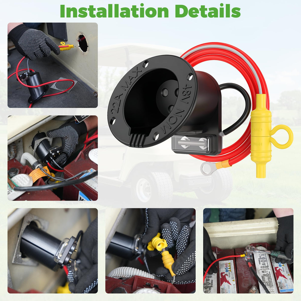 10L0L DS receptacle component kit for repair
