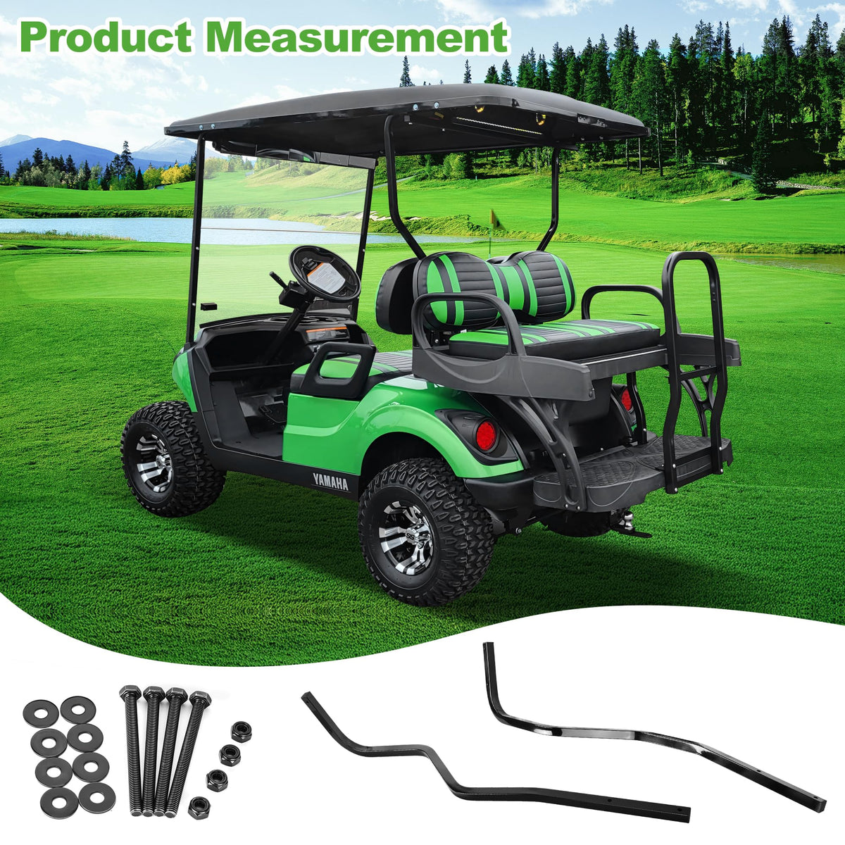 10L0L dual-strut system supports heavy loads on Yamaha long roof