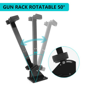 10L0L dual-gun mount fits Yamaha, Club Car, EZGO golf carts