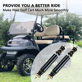 10L0L dual-pack shocks for electric and gas golf carts.