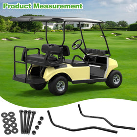 Durable brackets suitable for heavy-load scenarios on golf carts