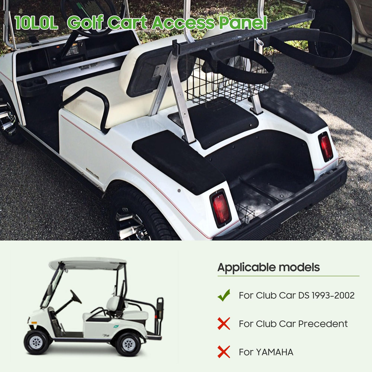 10L0L durable construction supports regular cart maintenance and panel replacement