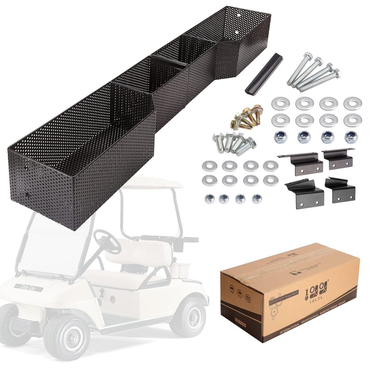 10L0L durable finish resists daily use on the cart