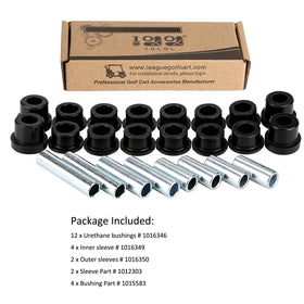 10L0L front arm kit for 1992-up Club Car DS enhances ride quality