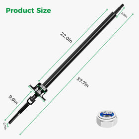 10L0L Durable materials ensure long-lasting steering column performance