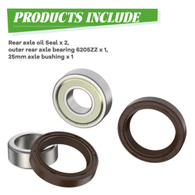 10L0L high-quality metal axle kit for Club Car, durable construction