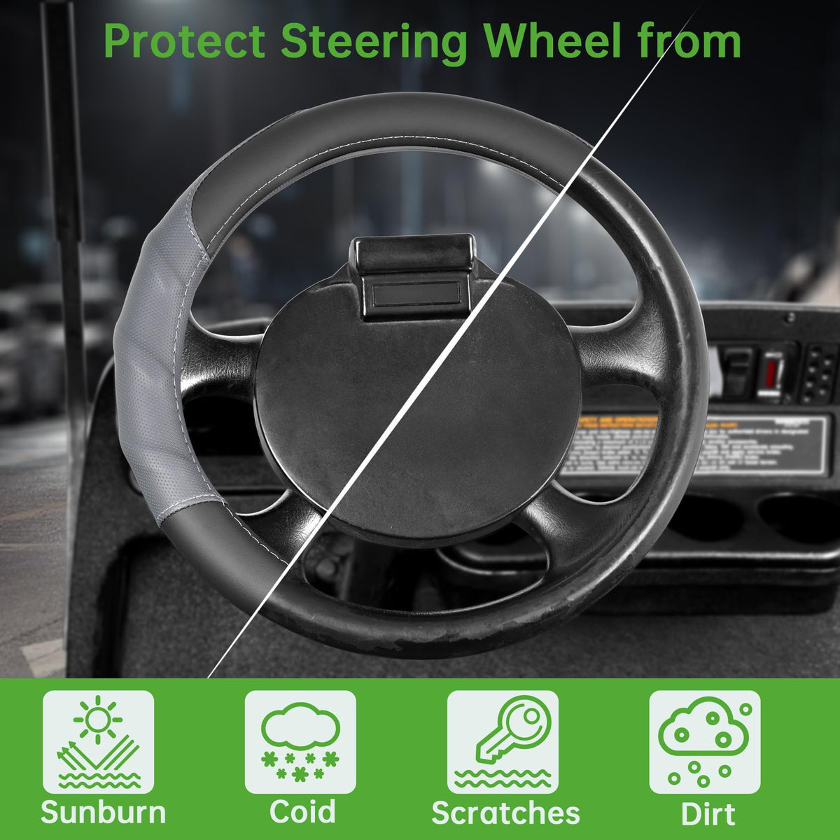 Durable PU leather resists cracking and peeling with daily use.