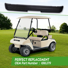 10L0L durable rear bumper shields the rear end on Club Car DS