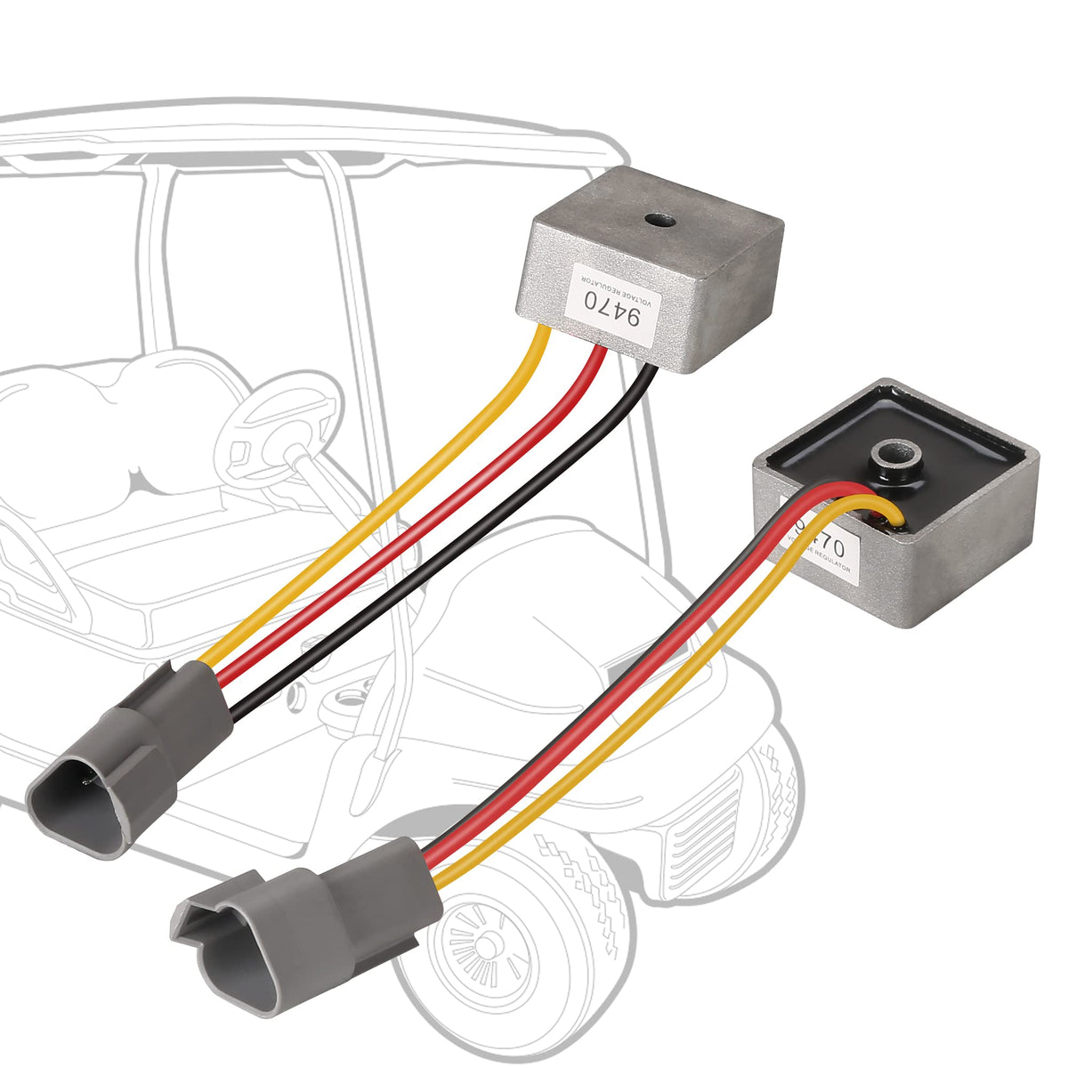 10L0L durable regulator-rectifier suitable for outdoor golf cart environments