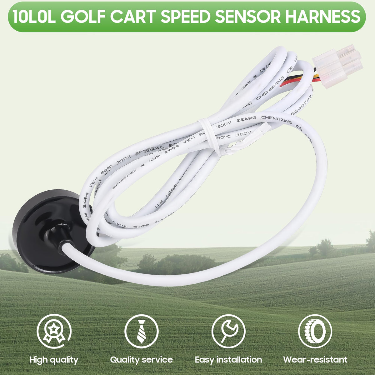 Durable 10L0L EZGO PDS sensor designed for long life.